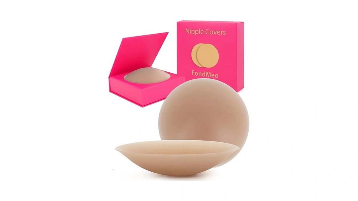 Nipple Covers For Women - Invisible Silicone Nipple Covers, Reusable