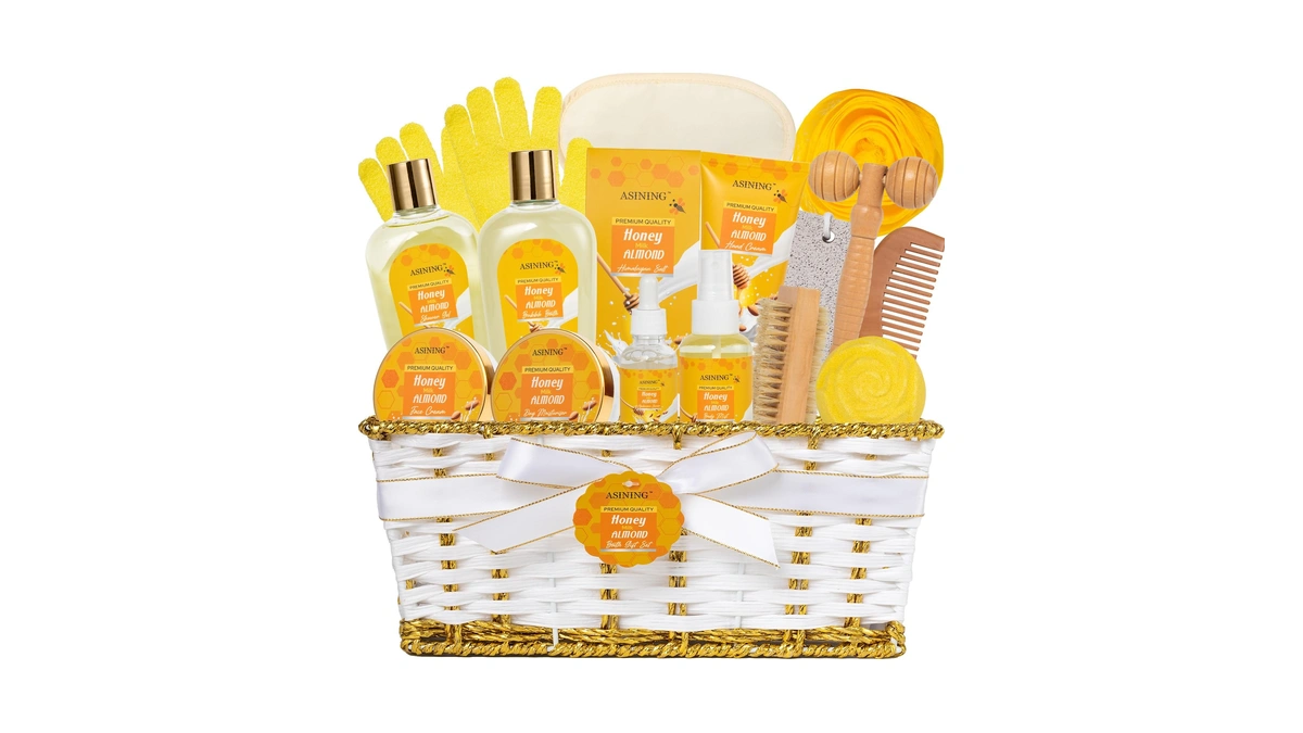17-piece Mothers Day Gifts For Women & Men, Almond Luxury