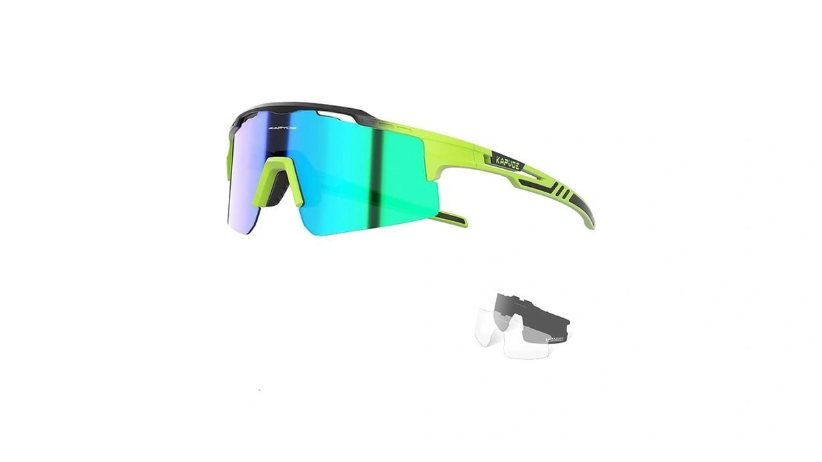 Kapvoe Polarized Cycling Glasses Sports Sunglasses For Men Women, Uv400