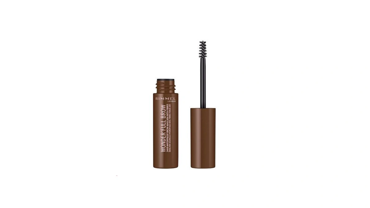Rimmel London Wonder'full 24hr Eyebrow Mascara, Long-wearing, Waterproof, Smudge-proof, 002,