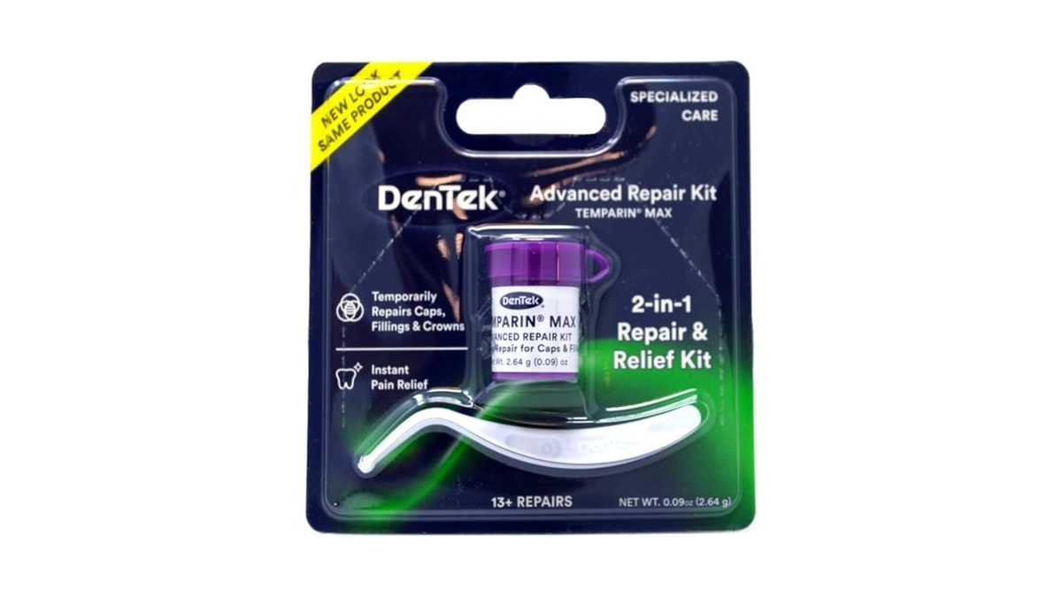 Dentek Temparin Max Advanced Dental Repair Kit, 13+ Repairs