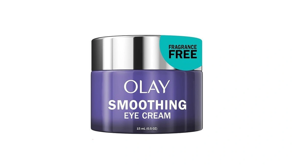 Olay Retinol 24 Night Smoothing Eye Cream, Fragrance-free Hydrating Under