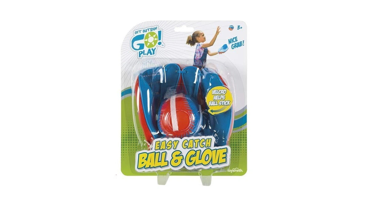 Get Outside Go! Easy Catch Ball & Glove Set Super