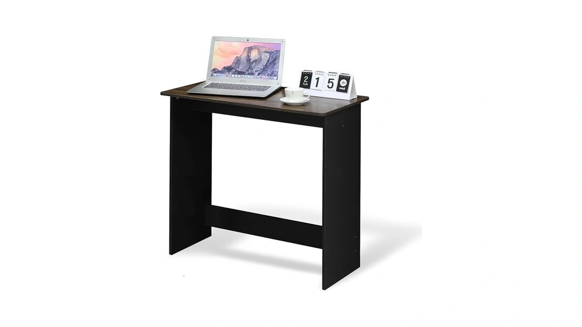 Furinno Simplistic Study Table, Columbia Walnut