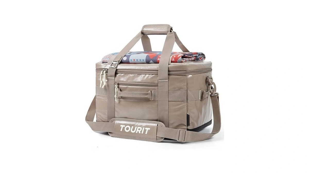 Tourit Soft Sided Cooler Bag Insulated 48/60 Cans, Large Collapsible