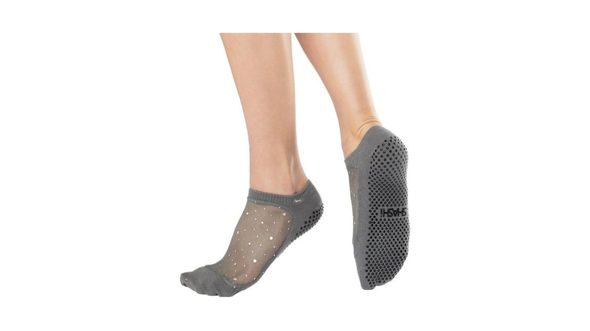 Shashi Sparkle Mesh Socks For Women β Shimmer, Full-coverage Non