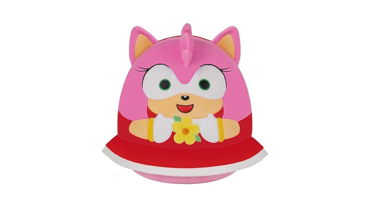 Squishmallows Original 14in “sonic The Hedgehog” Amy Rose Holding Flowers