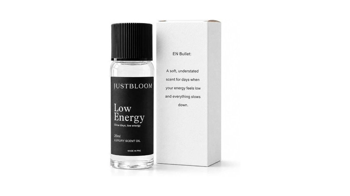 Justbloom Low Energy Fragrance Oil, 20 Ml For Waterless Diffusers