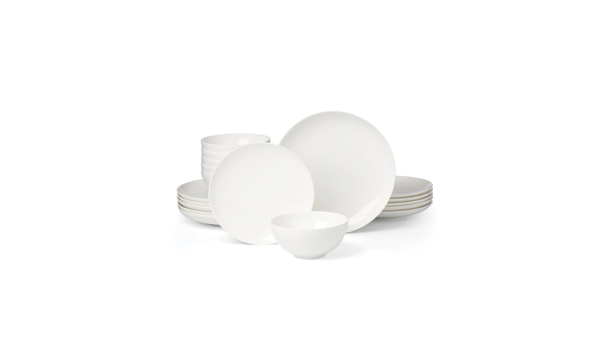 Lenox Dinnerware Sets, Studio 1414 Coupe 18-piece Dinnerware Set, Service