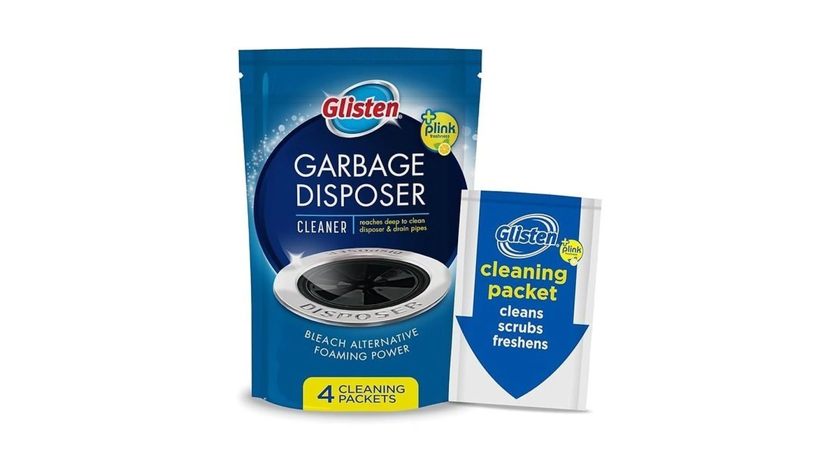 Glisten Garbage Disposer Cleaner And Freshener, Sink Disposal Odor Eliminator