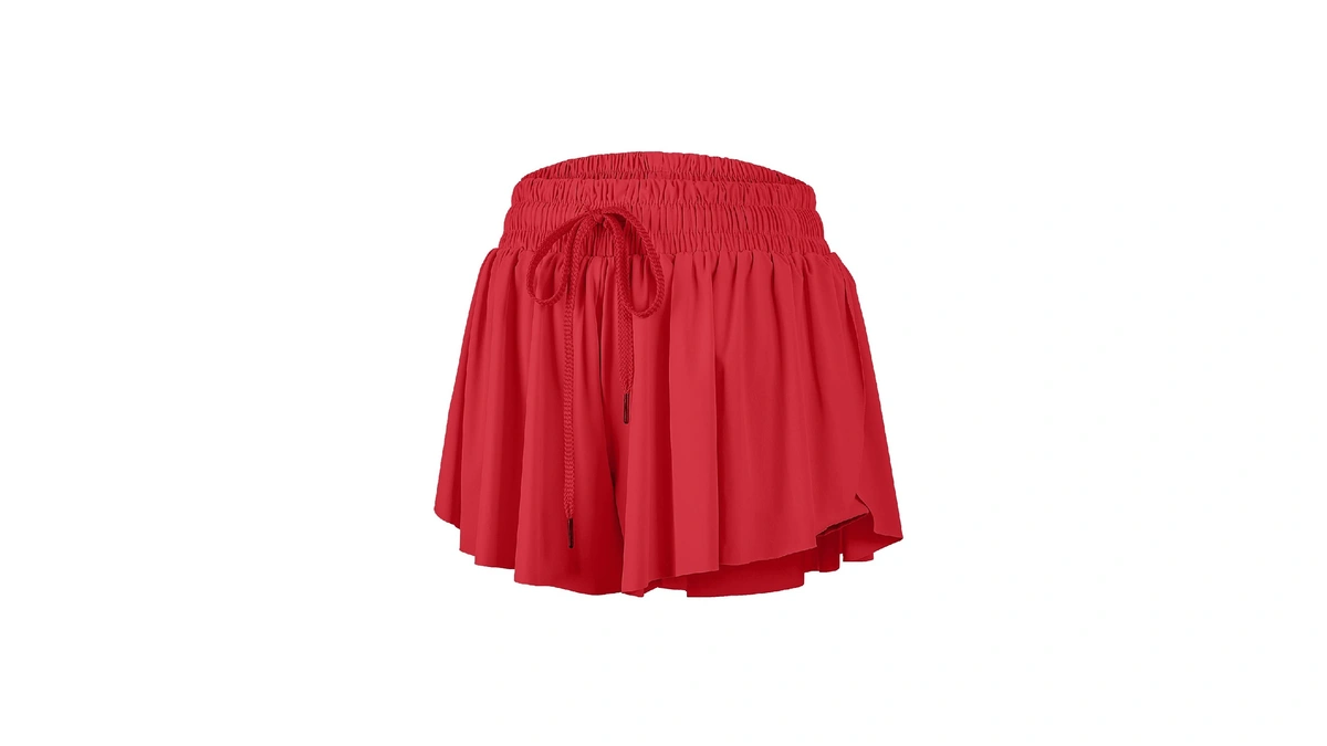 Flowy Athletic Shorts For Women Gym Yoga Workout Running Golf