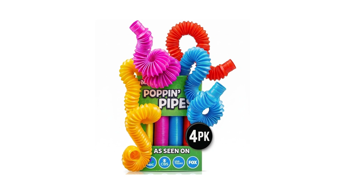 Bunmo Pop Tubes - Sensory Toys - Fidget Toys -