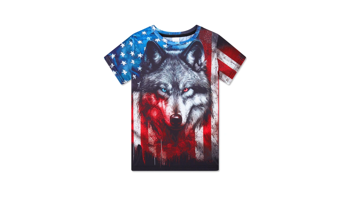 Funnycokid Kids Shirts 4th Of July Boys Girls 4t Patriotic