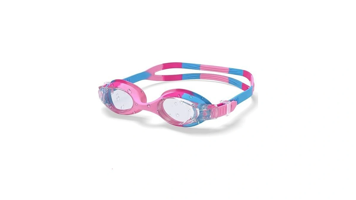 Aegend Swim Goggles For Kids Age 3-8 Anti-fog Clear Vision