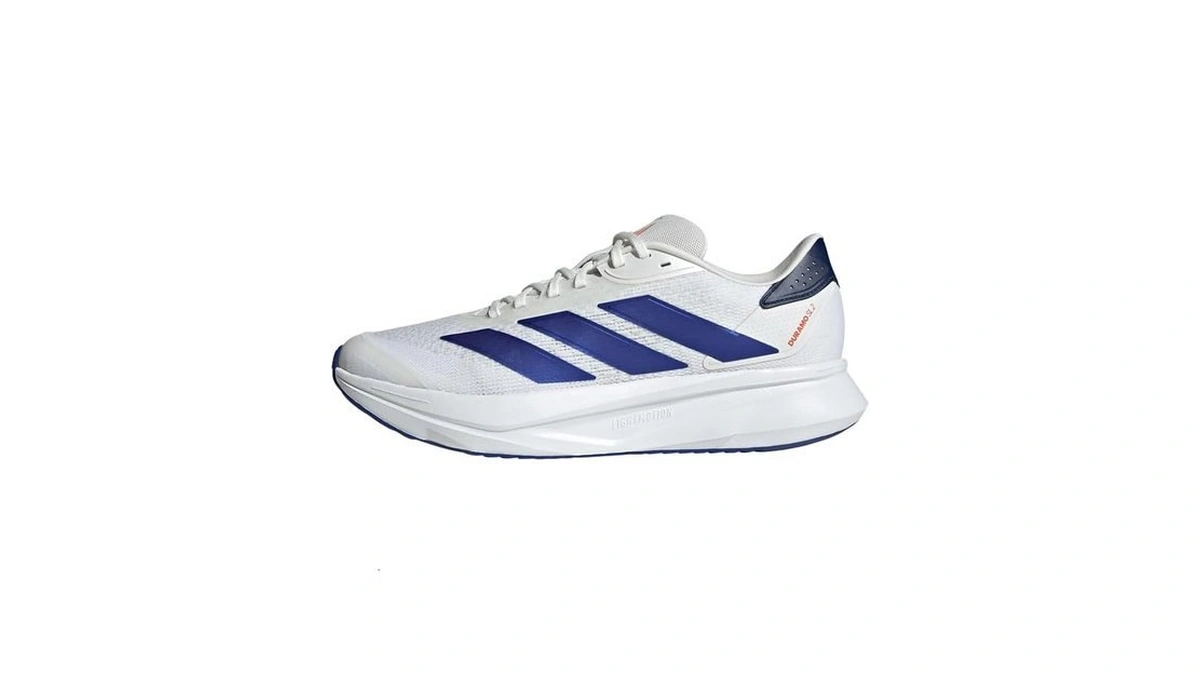 Adidas Men's Duramo Sl 2 Running, White/lucid Blue/dark Blue, 4.5