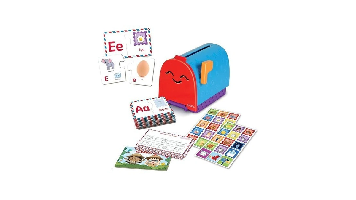 Learning Resources Alphabet Learning Mailbox - Montessori Toddler Toys, Abc