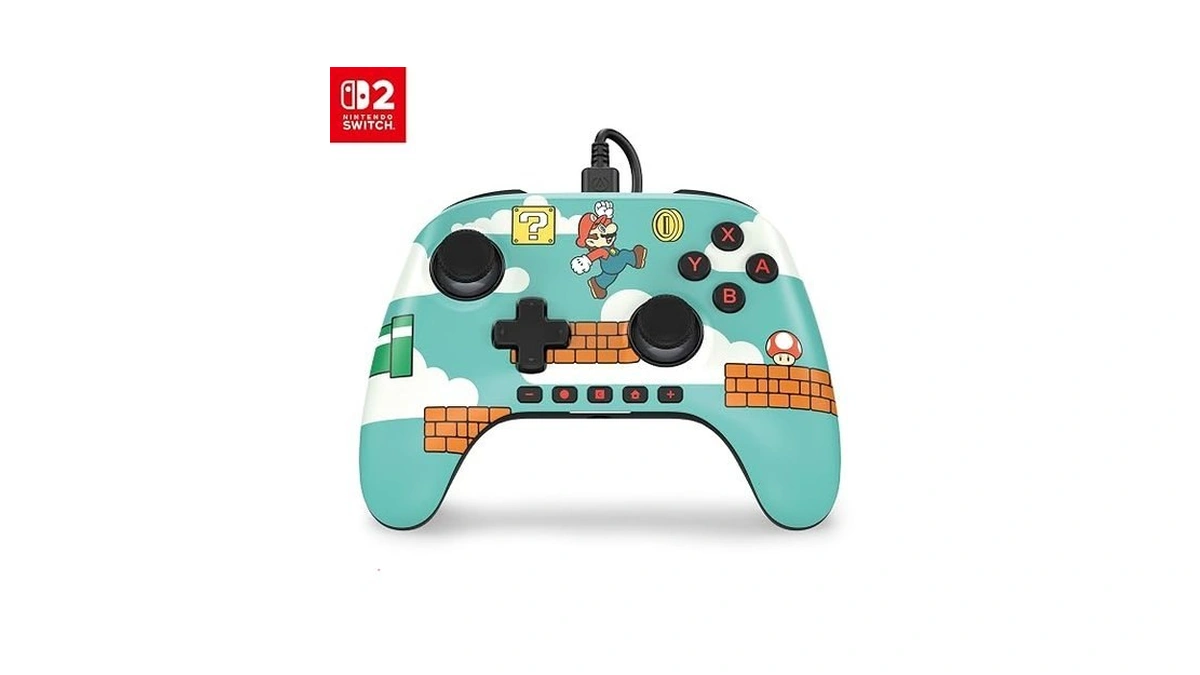 Powera Advantage Wired Controller For Nintendo Switch 2 - Mario