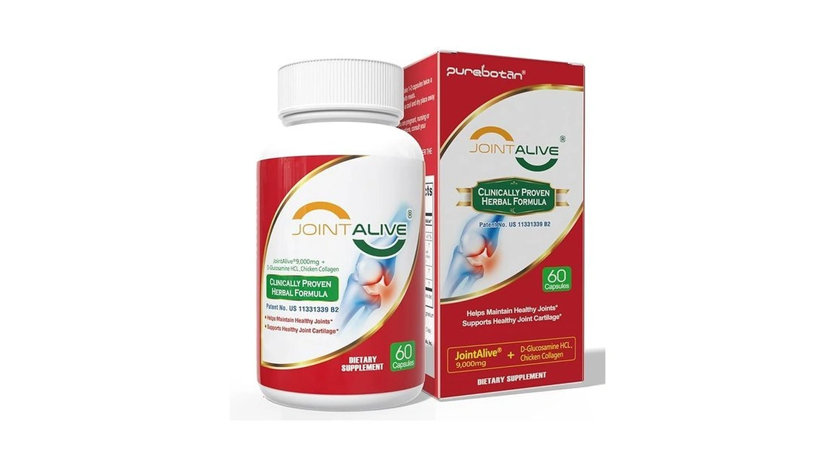 Purebotan Jointalive Glucosamine Chondroitin Capsules – Joint Support Supplement For