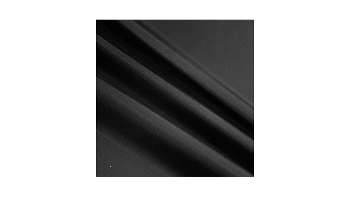 9km Dwlife Fabric, Black Waterproof Ripstop Nylon Fabric 40d, 60x39