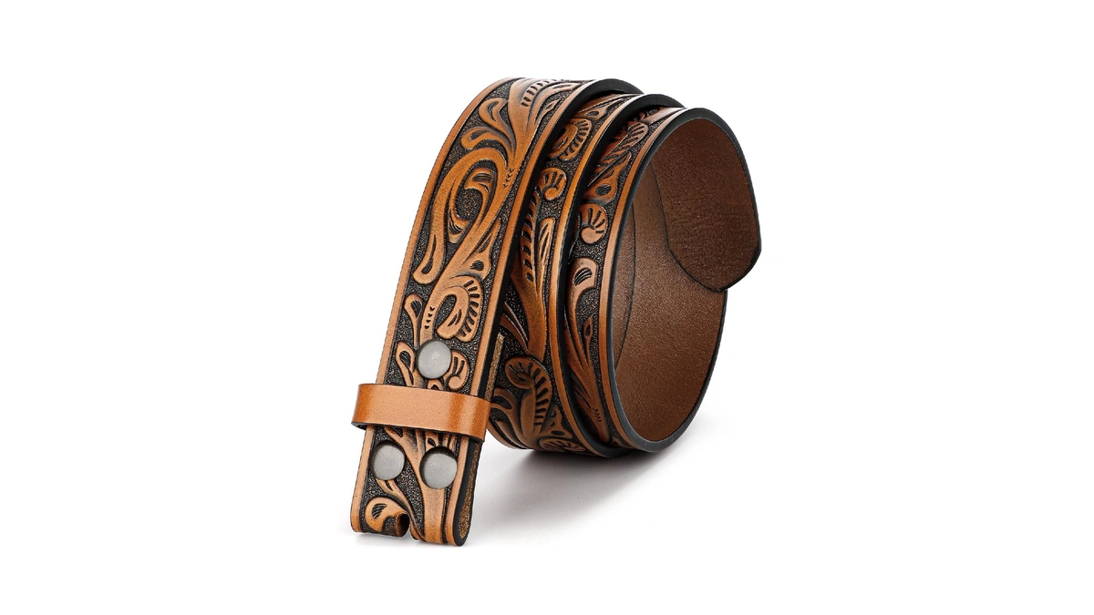 Beltroad Western Leather Belt Strap For Men W...
