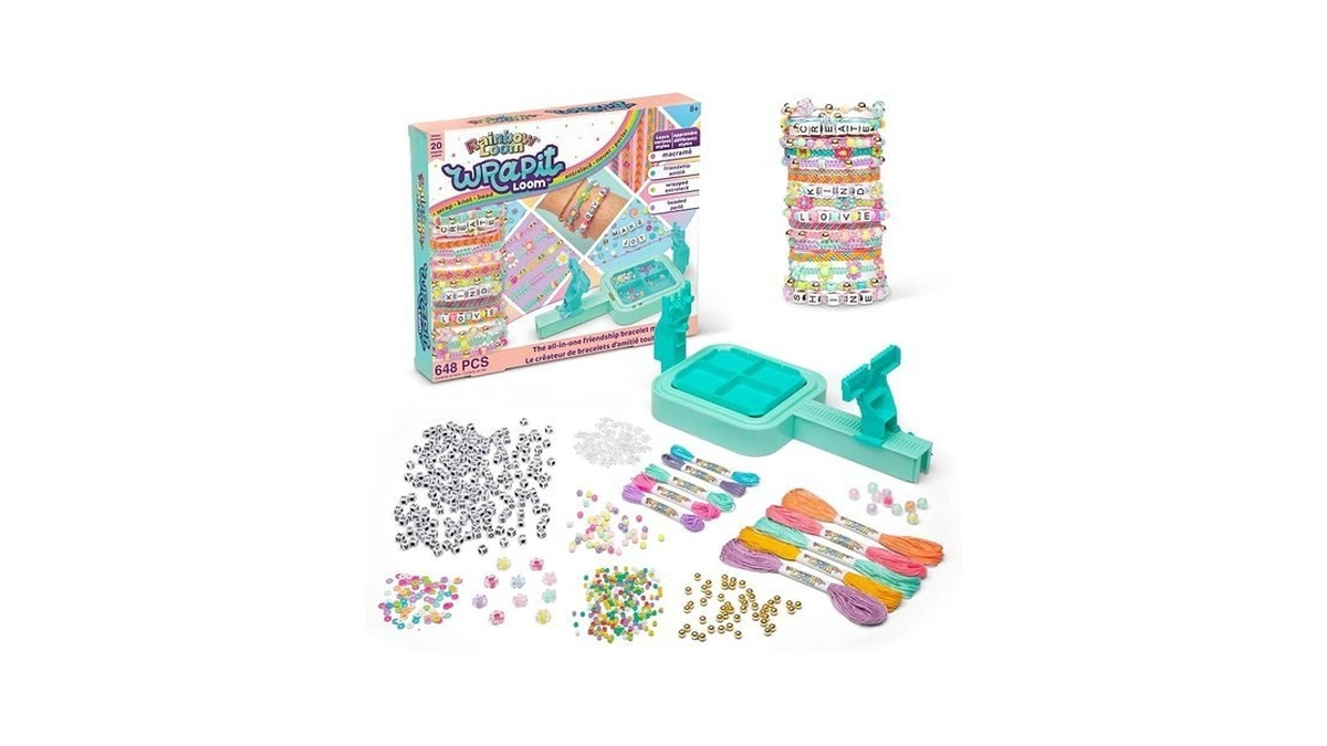 Rainbow Loom: Wrap It Loom Bracelet Maker - Diy Friendship