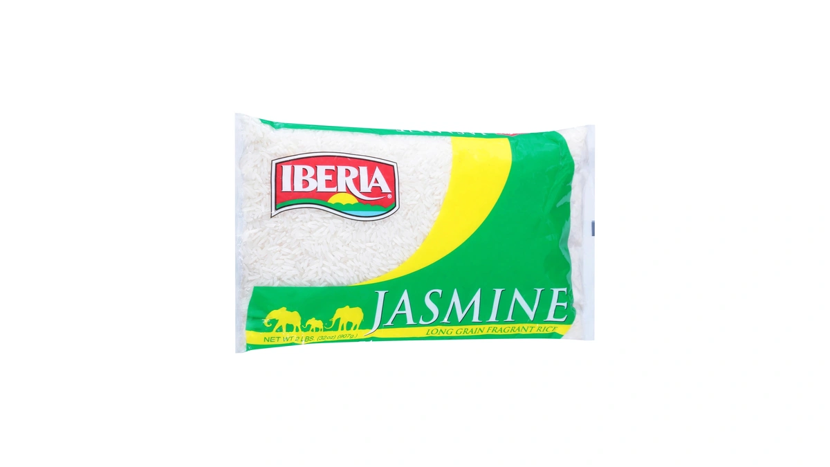 Iberia Jasmine Long Grain Fragrant Rice, 2 Pound