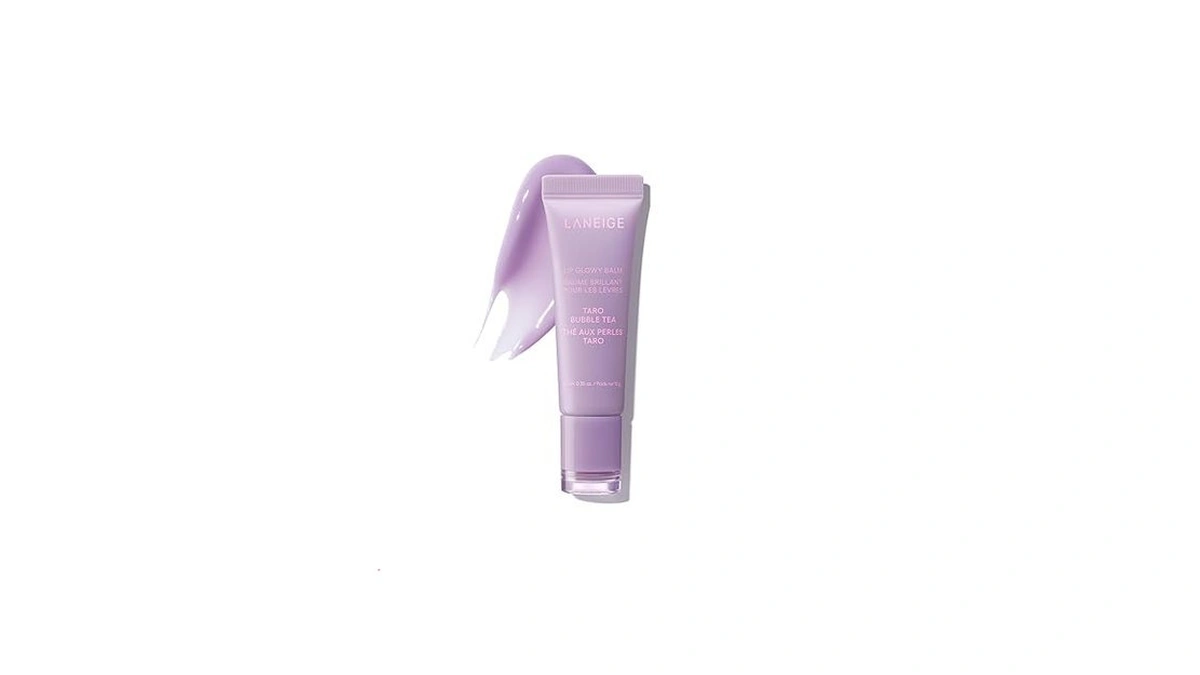 Laneige Lip Glowy Balm β Taro Bubble Tea | Lightweight