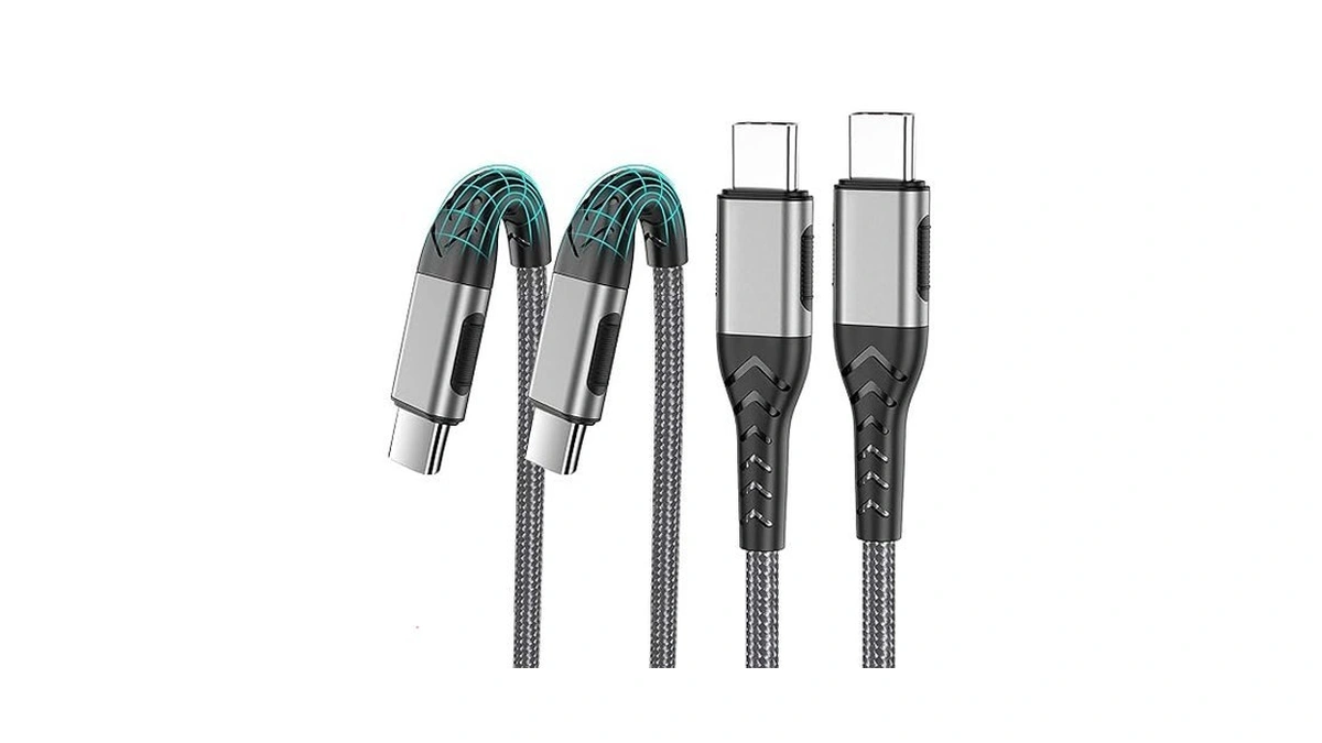 Durcord Usb C To Usb C Cable, 2pack 60w 3ft