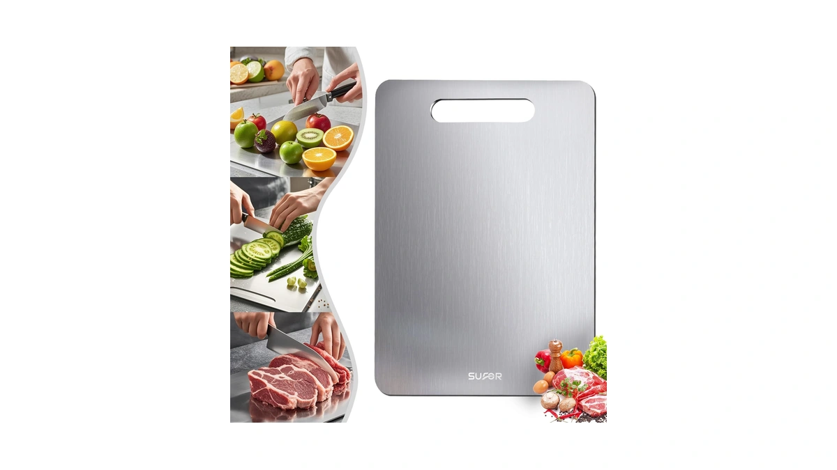 New Titanium Cutting Board - 100% Pure Titanium Cutting Boards