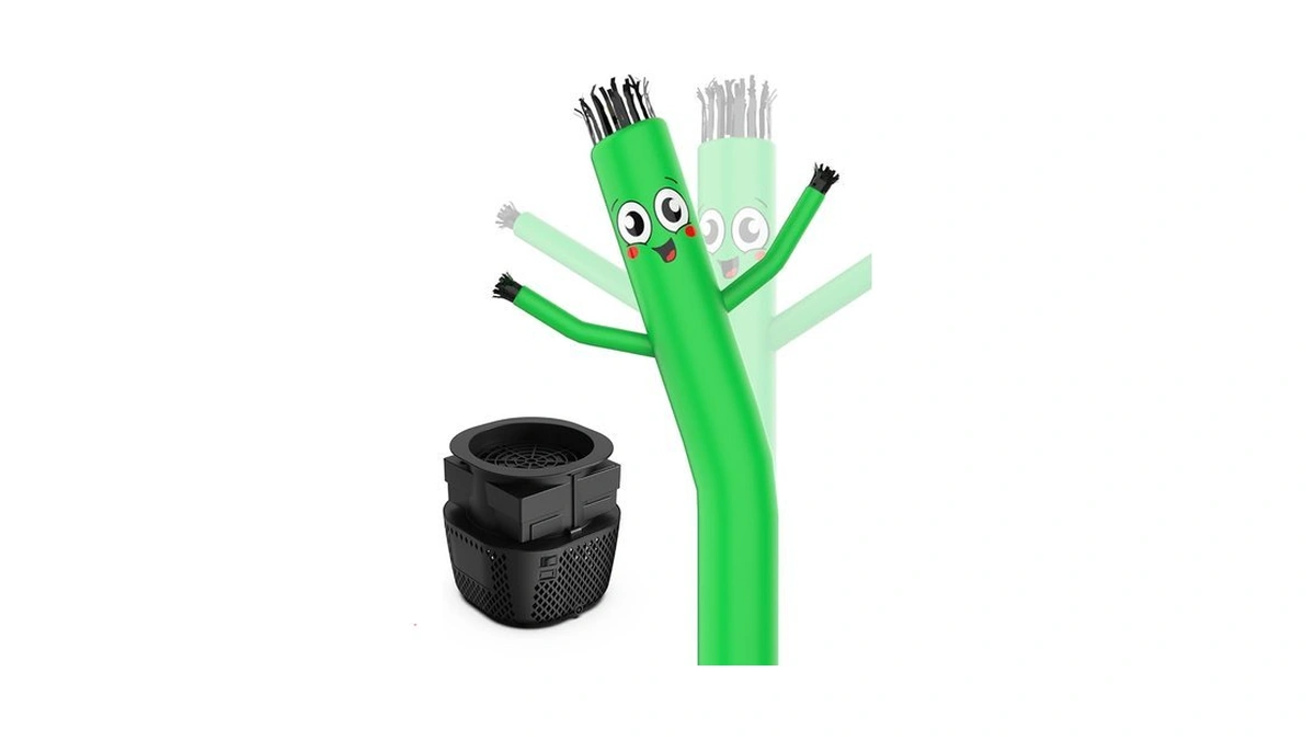 Puligoth Inflatable Tube Man With Blower: 6 Ft Tall Dancing