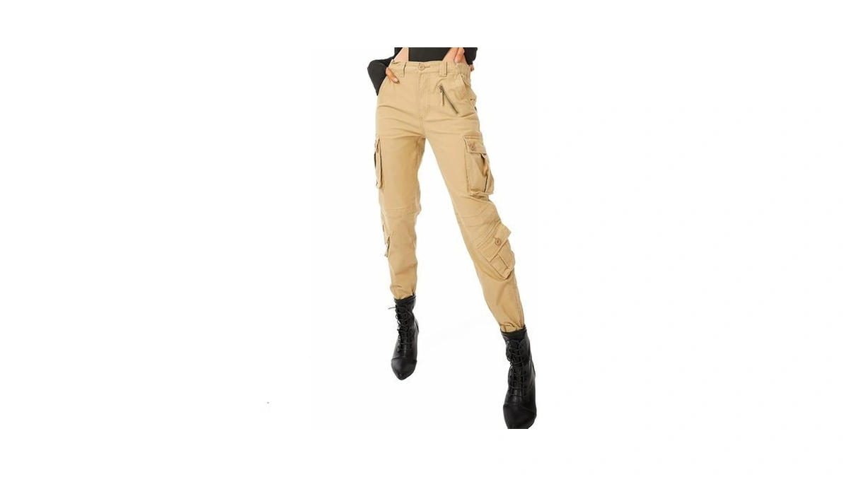Women's Cotton Casual Military Army Cargo Combat Work Pants With