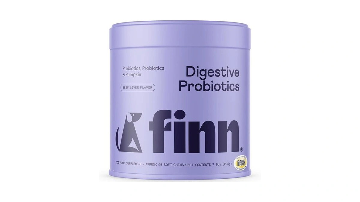 Finn Digestive Probiotics For Dogs - Complete Digestive System Support