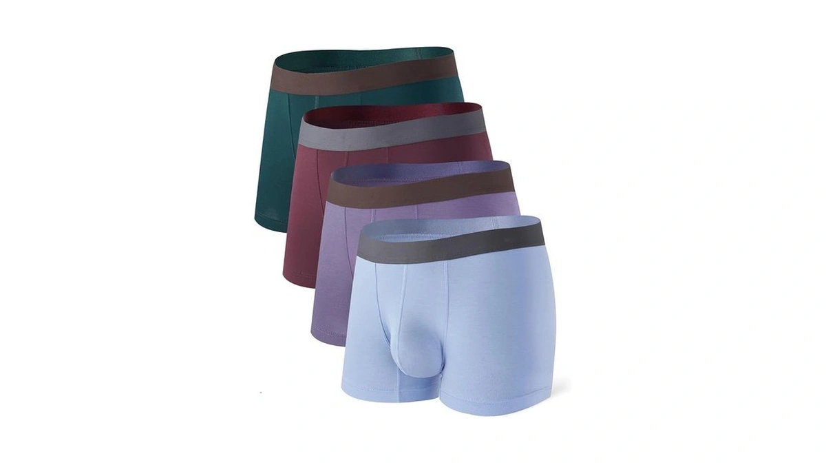 David Archy Mens Trunks Underwear Soft Breathable Rayon Made From