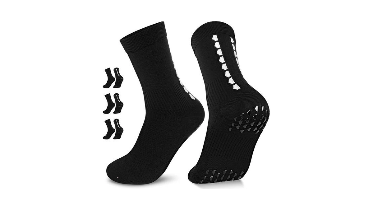 Permanently001 Non-slip Grip Soccer Socks Men Cycling Socks Women Anti-blister