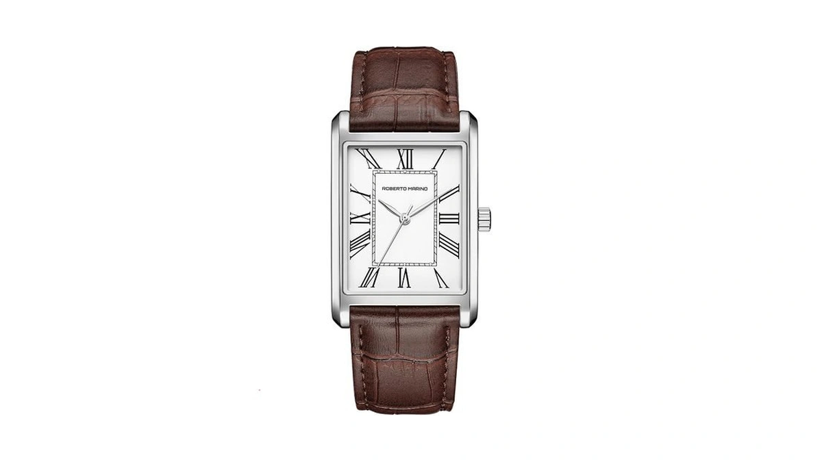 Roberto Marino Rm2701 Men’s Luxury Watch – Japanese Quartz, Leather