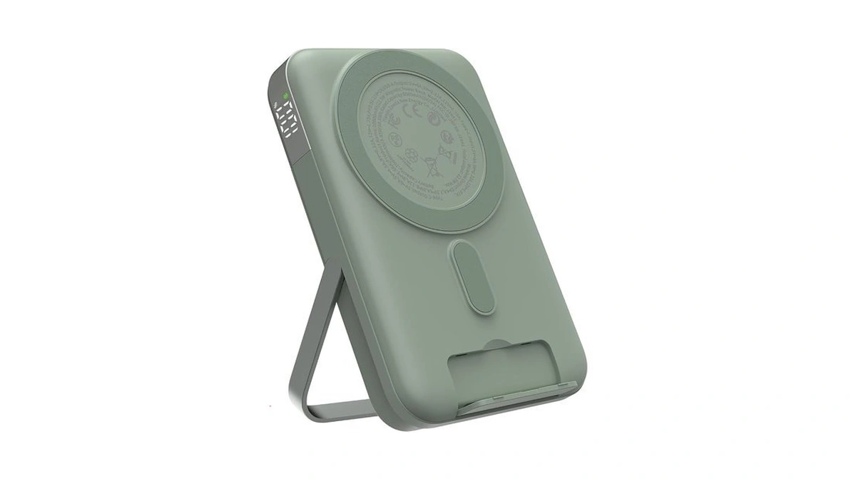 Juovi Magnetic Power Bank 10,000mah Wireless Portable Charger, 22.5w Battery