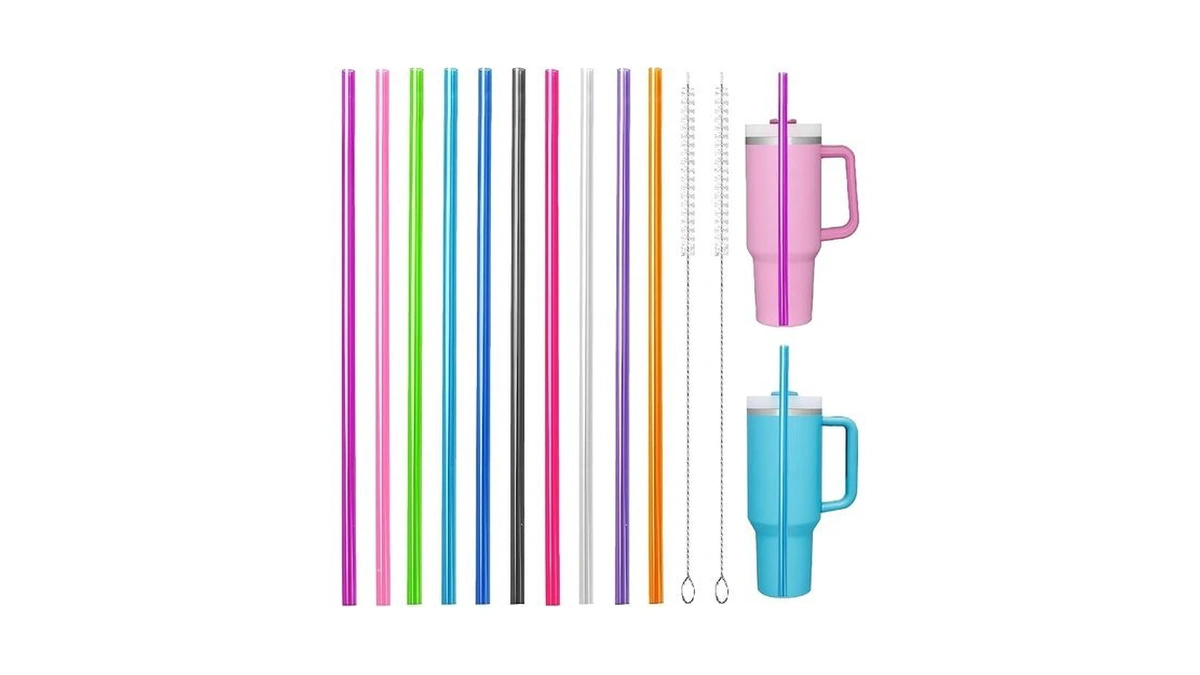 10pcs Replacement Straw Compatible With Stanley|owala|simple Modern 40 Oz 30