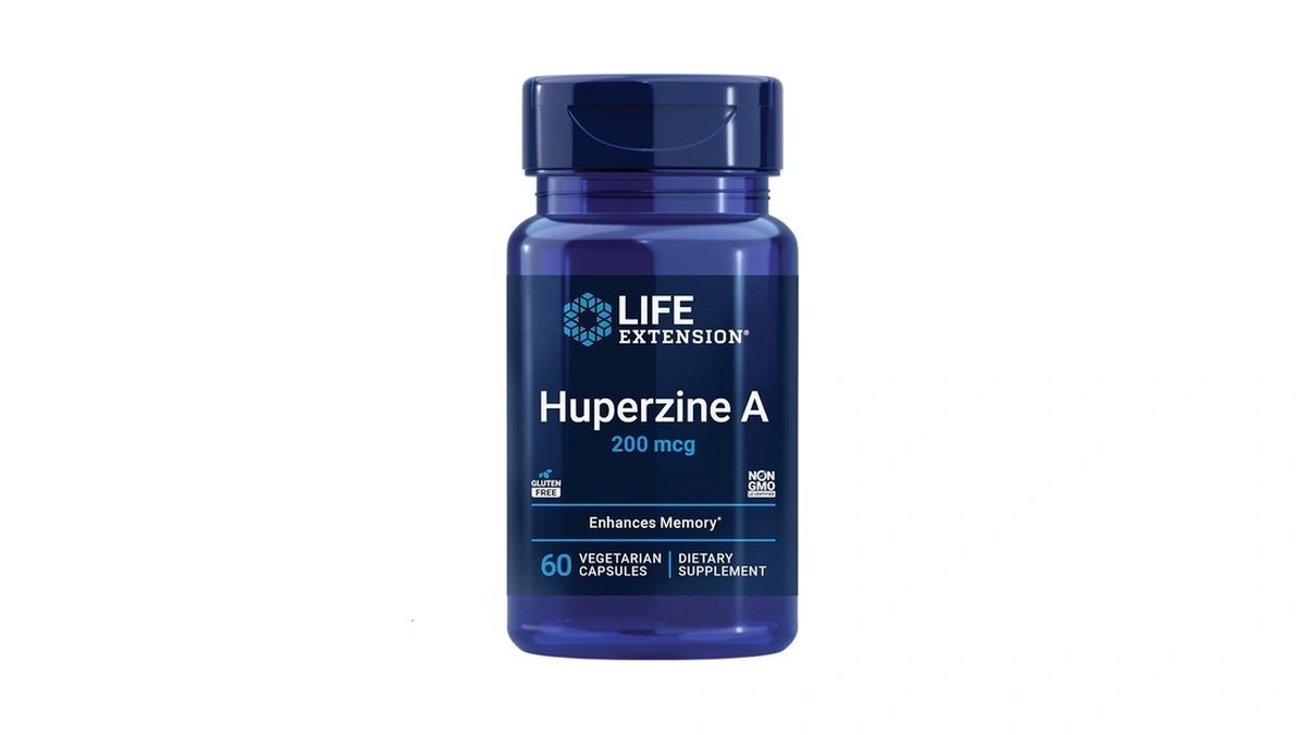 Life Extension Huperzine A, Memory Health, Cognitive Health, Chinese Club