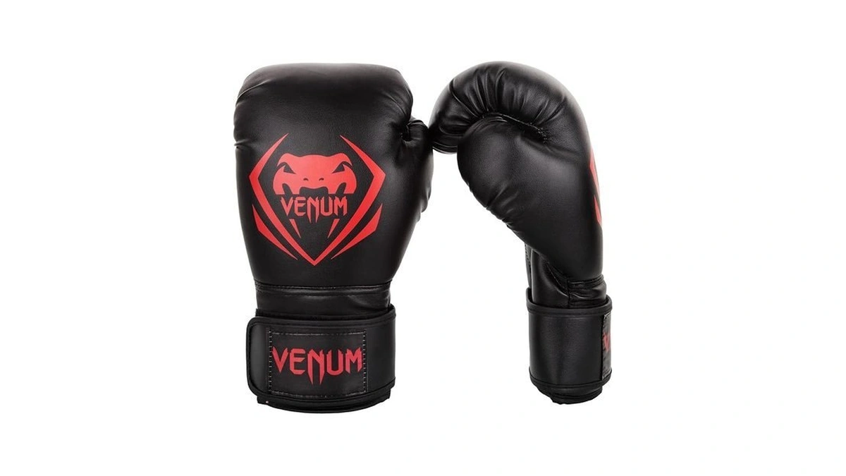 Venum Contender Boxing Gloves - Black/red
