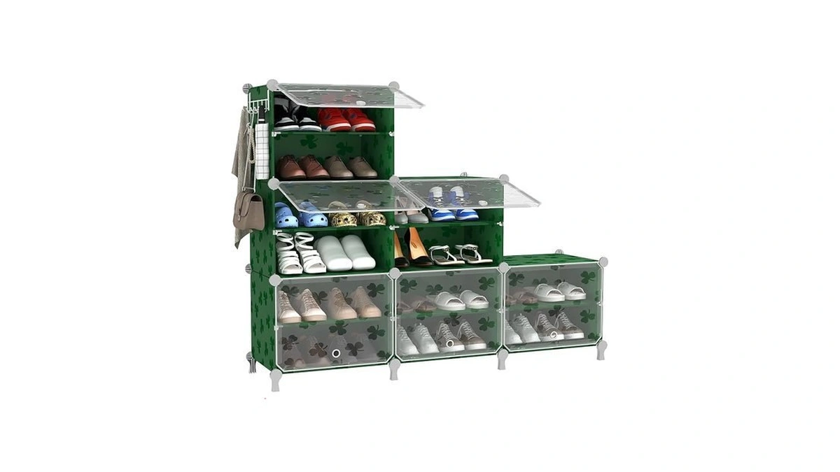 Unku Shoe Rack, 6 Tier Shoe Storage Cabinet 24 Pair