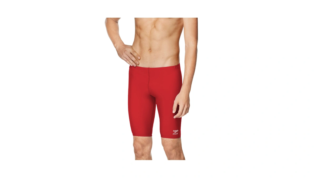 Speedo Men's Swimsuit Jammer Endurance+ Solid Usa Adult