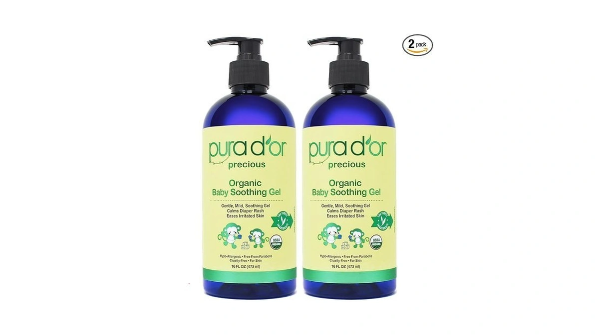 Pura D'or Organic Baby Soothing Gel For Sensitive Skin (16
