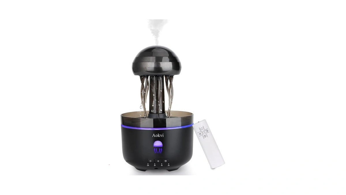 Essential Oils Diffuser,300ml Aromatherapy Diffuser,ultrasonic Essential Oil Diffuser,jellyfish Humidifier With