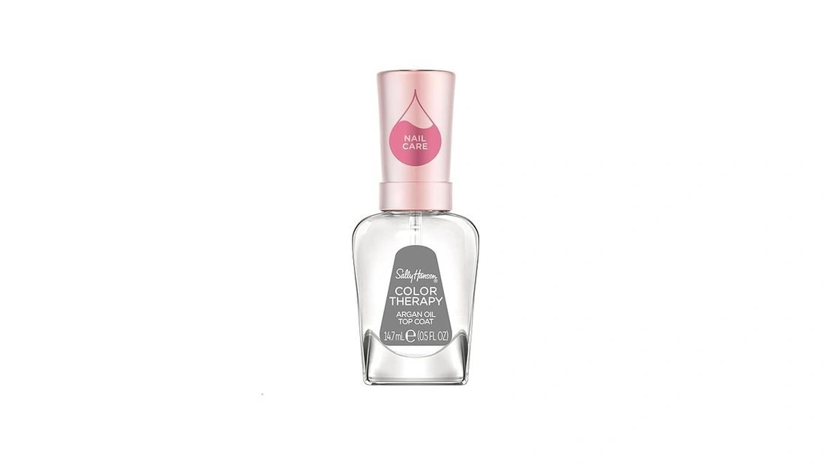 Sally Hansen Color Therapy Top Coat | Argan Oil, Long