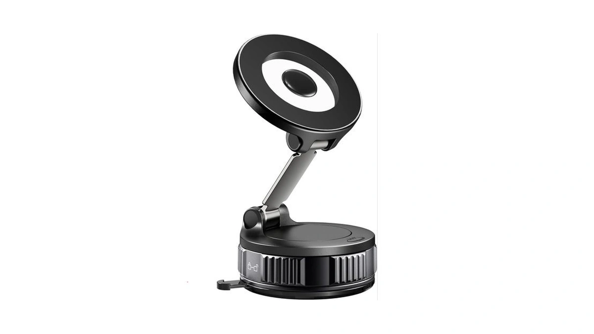 Magnetic Phone Holder For Car, 360Β° Adjustable Vacuum Car Phone