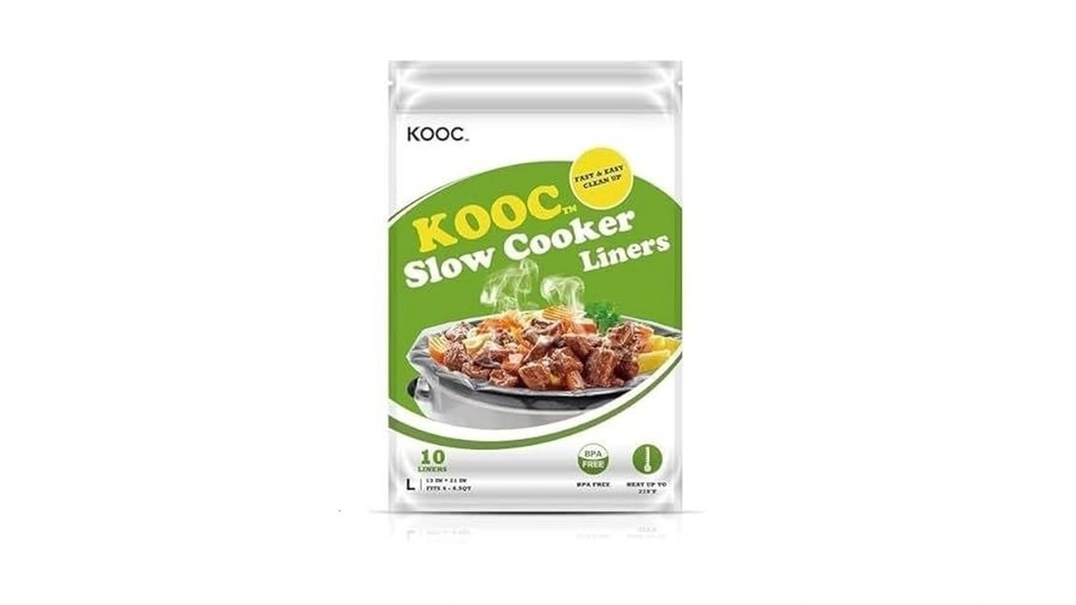 Kooc Slow Cooker Liners 13x21 Inch 10 Count Large Size