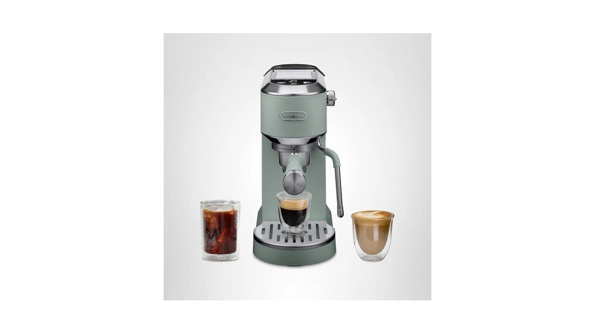 De'longhi Dedica Duo Compact Espresso Machine - Cold Brew Coffee