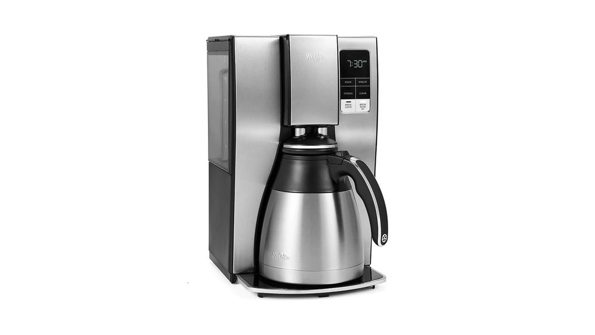 Mr. Coffee 10-cup Programmable Coffee Maker, Insulated Thermal Carafe, Brew
