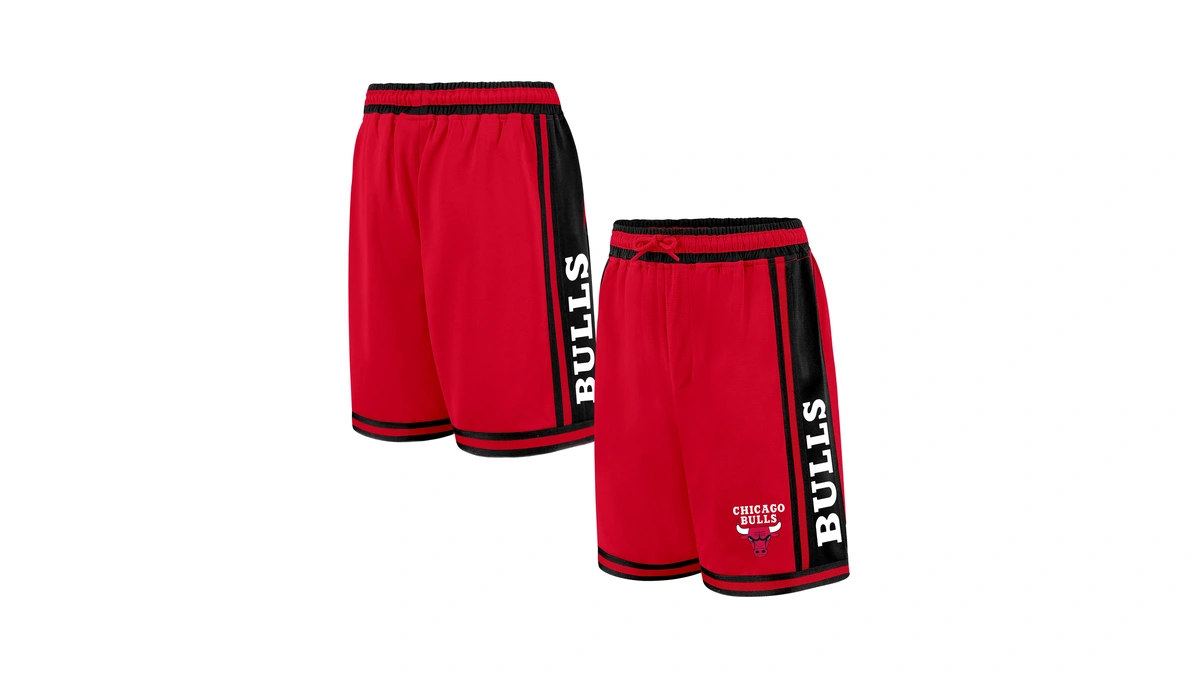 Ultra Game Nba Official Men's Classic Basketball Shorts, Chicago Bulls,