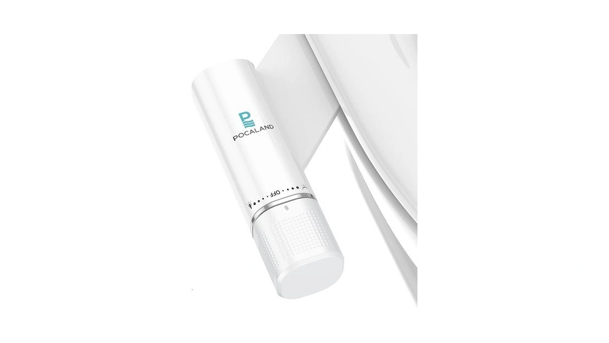 Ultra-slim Bidet Attachment, Posterior&feminine Wash-(retractable Dual Nozzles), Non-electric Bidet Attachment